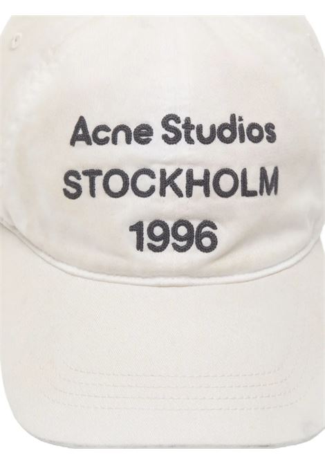 logo cap unisex white ACNE STUDIOS | C40434DC6